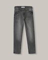 Jeans Slim Efecto Lavado,GRIS